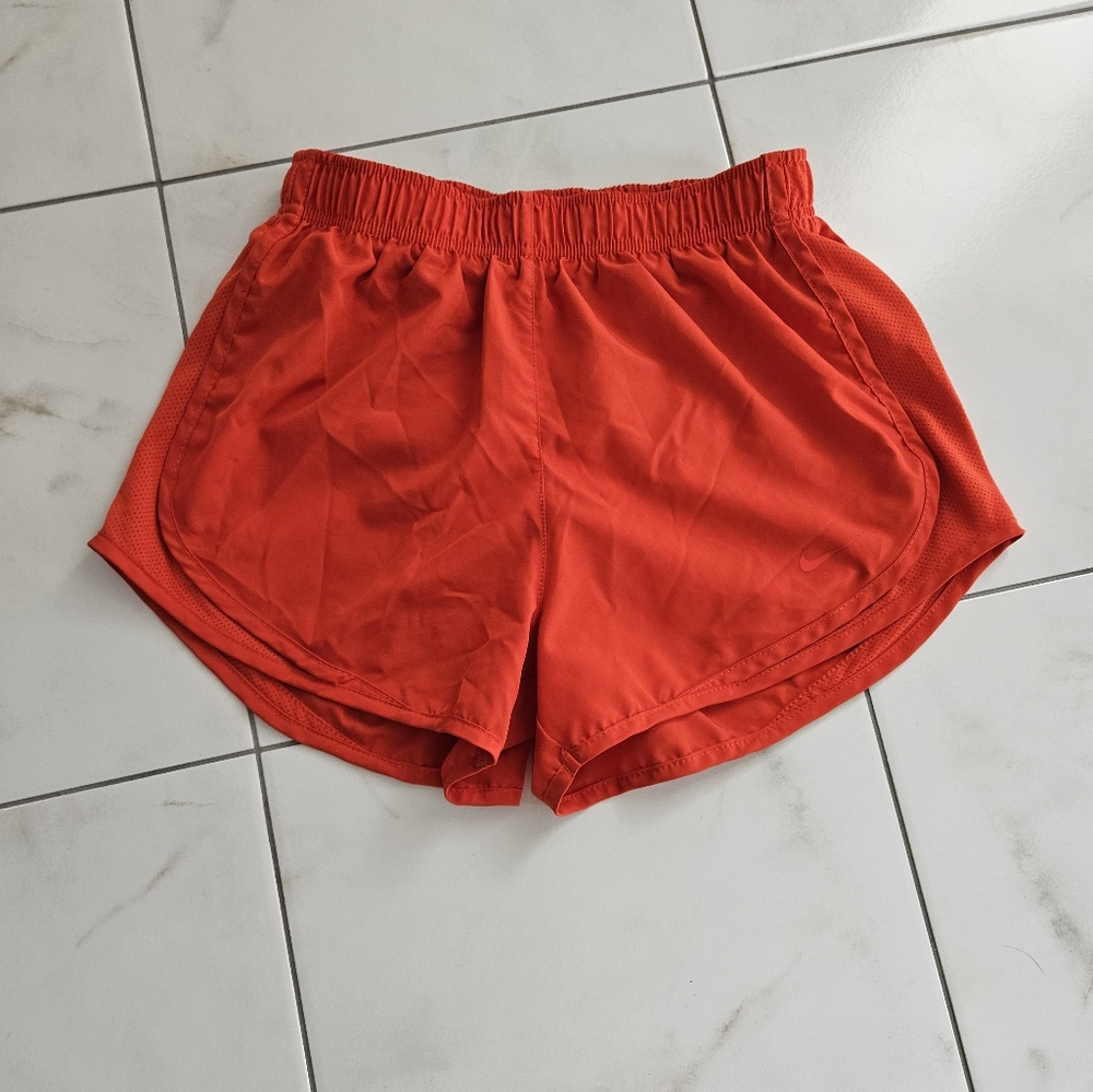 Nike Women's Red Running Shorts Dri Fit Size Small
